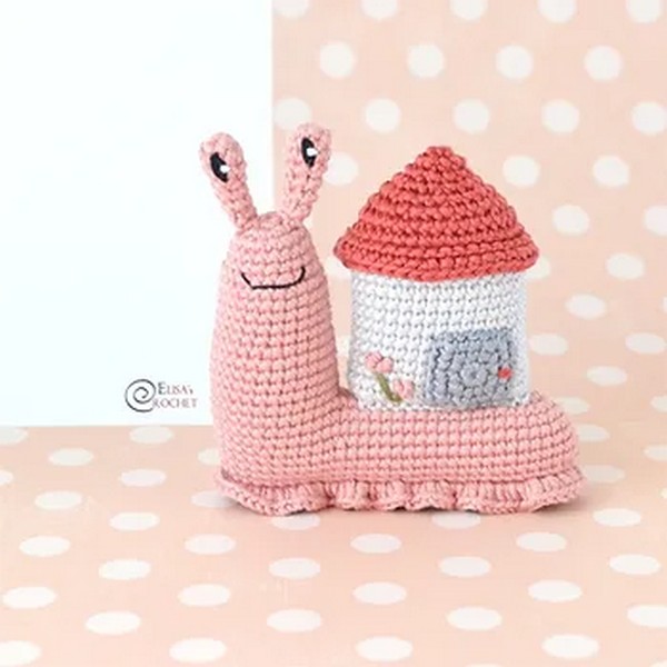 easy crochet snail pattern