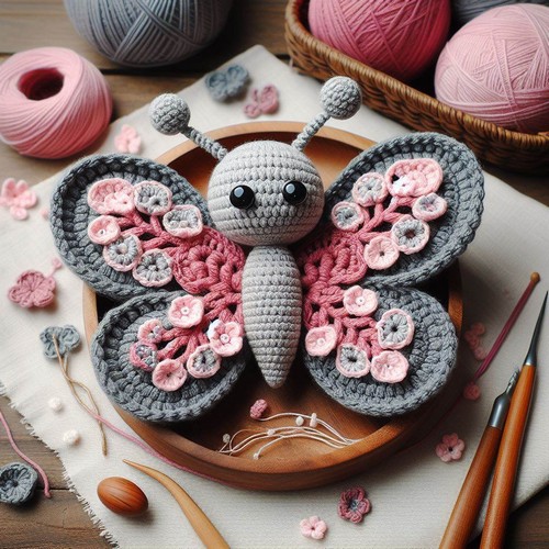Crochet Butterfly Amigurumi Pattern Step By Step