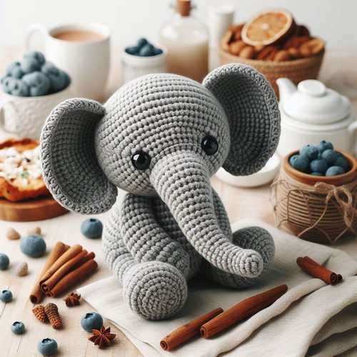 Crochet Elephant Amigurumi Pattern Step By Step