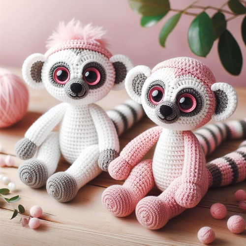 Crochet Lemur Amigurumi