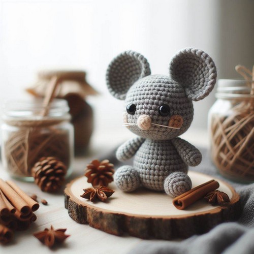 Crochet Little Mouse Amigurumi Pattern Step By Step