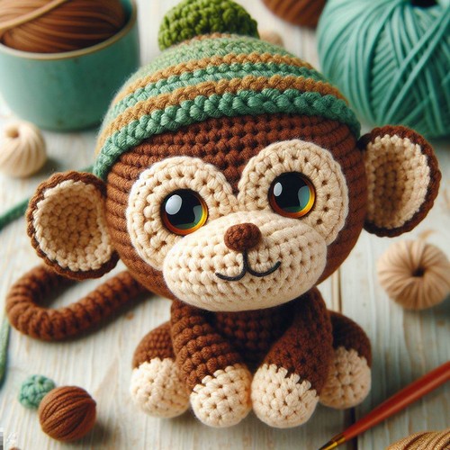 Crochet Monkey Amigurumi Pattern Step By Step