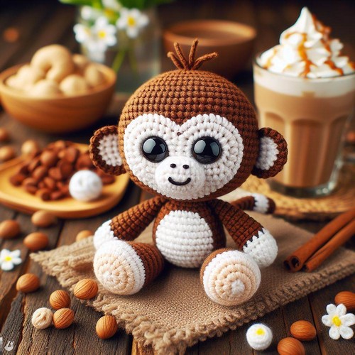 Crochet Monkey Dudu Amigurumi Pattern Step By Step