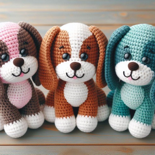 Crochet Puppy Dog Amigurumi Pattern Step By Step