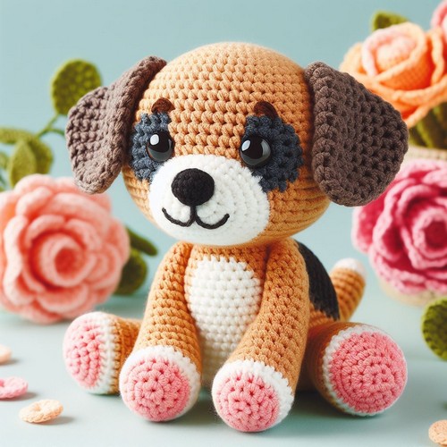 Crochet Puppy Dog Amigurumi