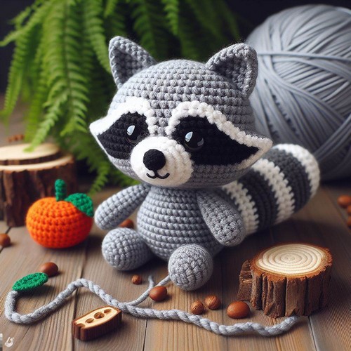 Crochet Raccoon Game Amigurumi Pattern Step By Step