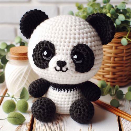 Free Crochet Panda Amigurumi Pattern