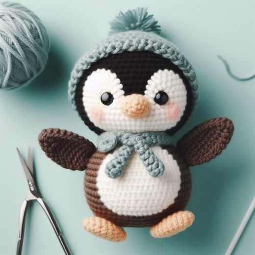 Crochet Baby Penguin Amigurumi Pattern