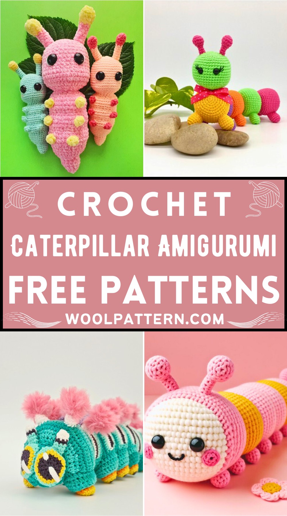 Crochet Caterpillar Amigurumi
