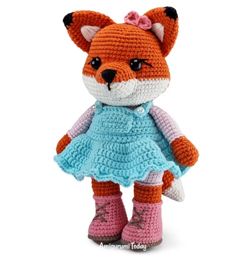 Crochet Foxie Fox Amigurumi Free Pattern