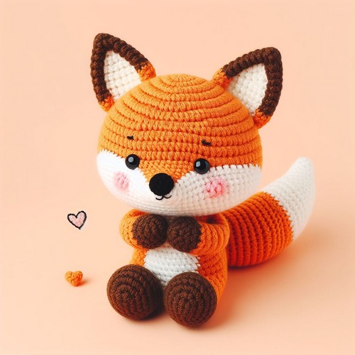 Cuddle Me Fox Amigurumi Pattern Free