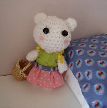 Easy Crochet White Bear Amigurumi