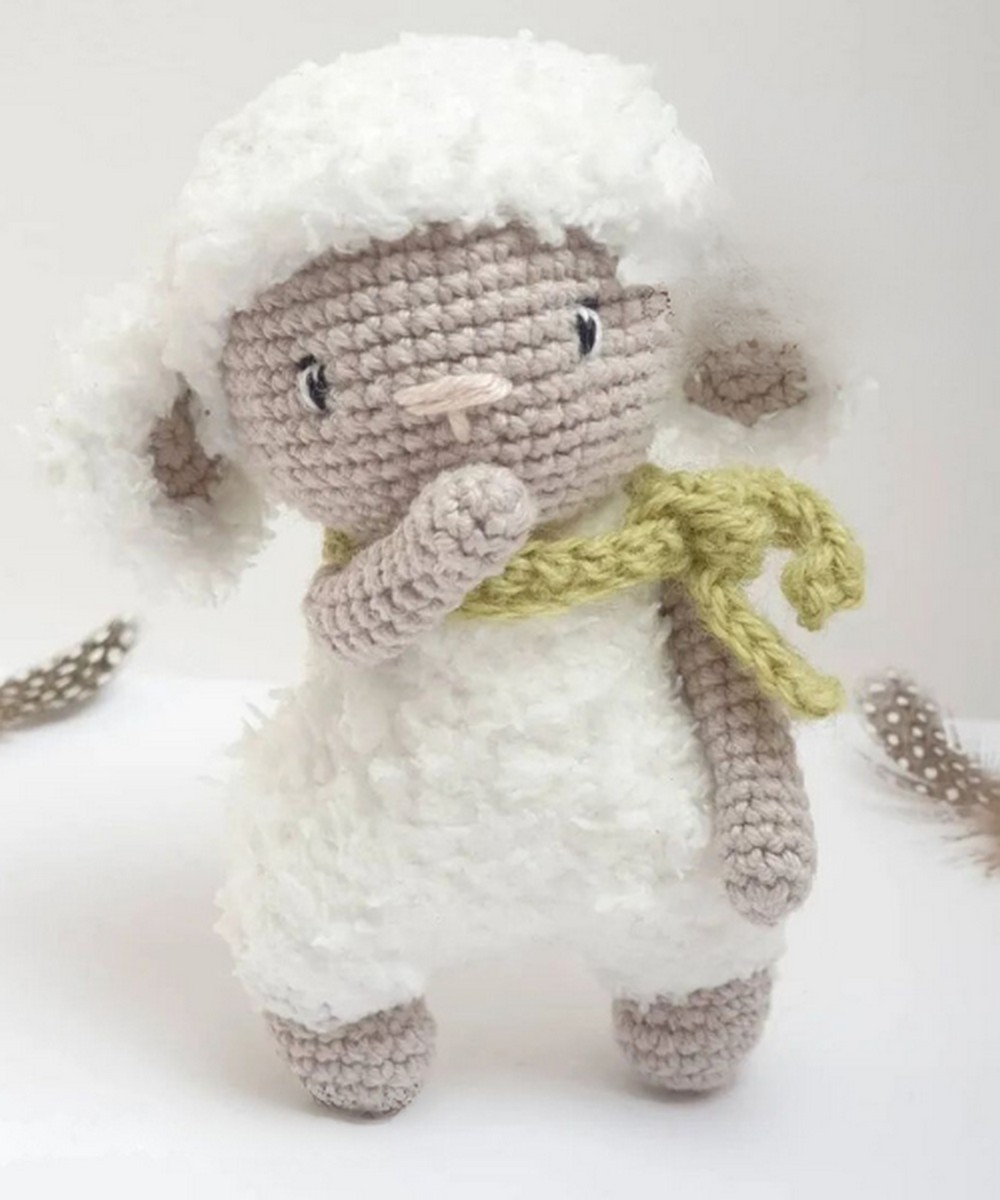 Free Crochet Sheep Amigurumi Pattern Step By Step - Wool Pattern