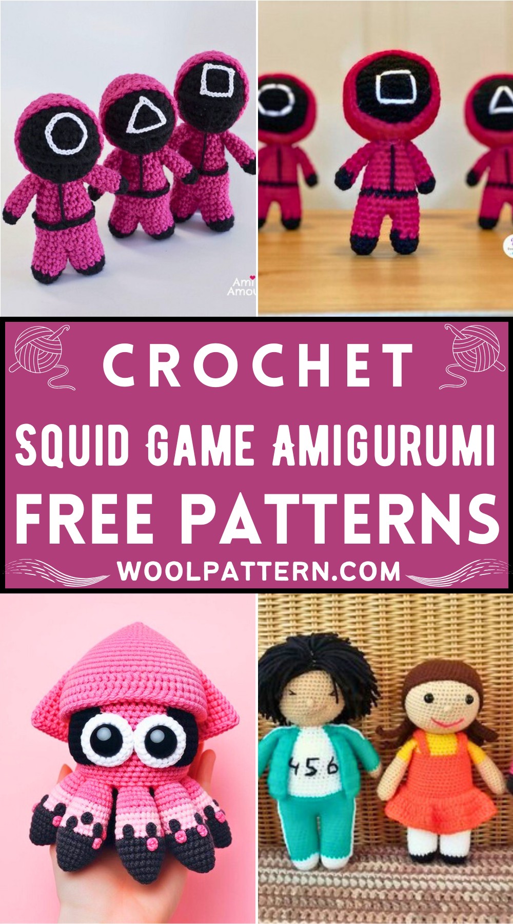 Crochet Squid Game Amigurumi