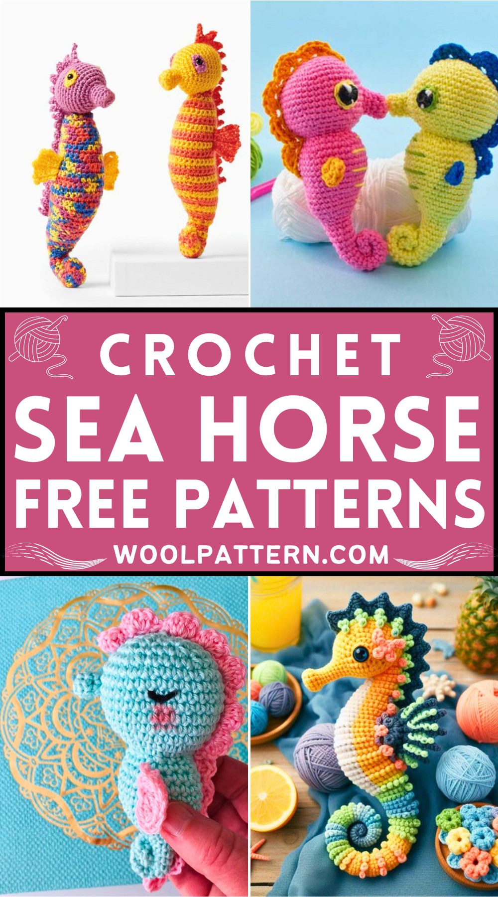 Crochet Sea Horse