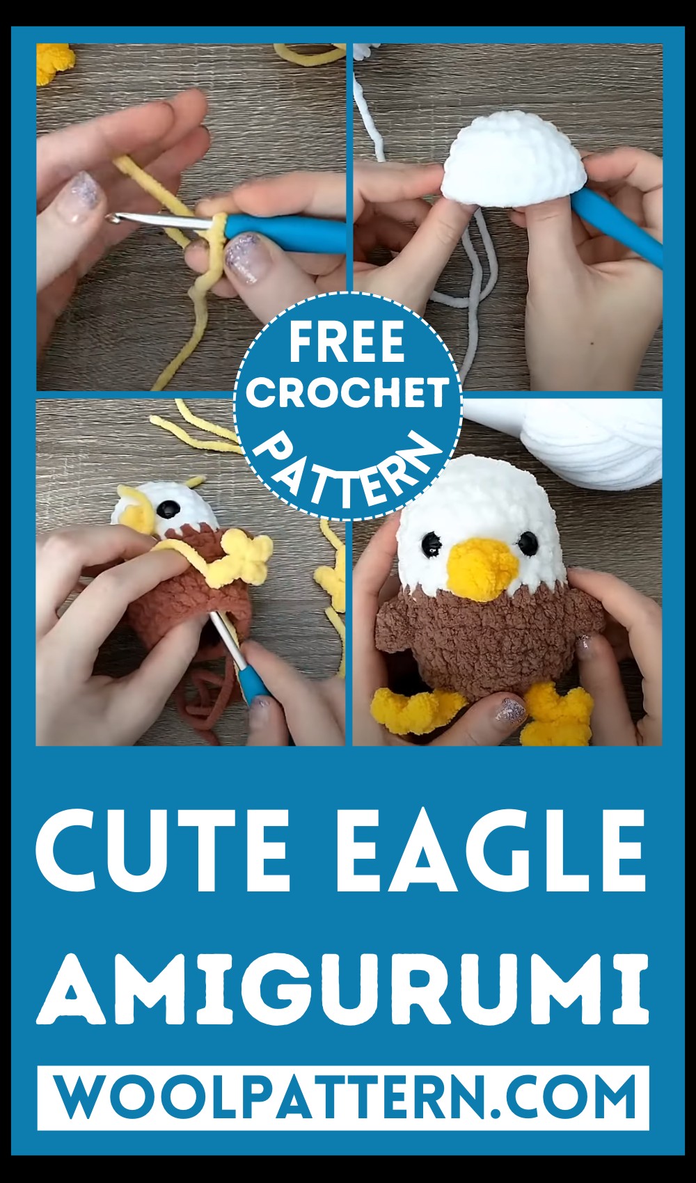 Crochet Eagle Amigurumi