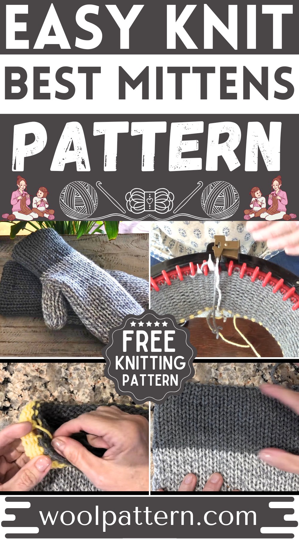 Knit Mittens