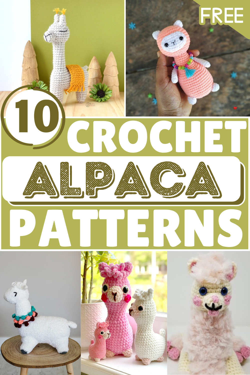 Cute Alpaca Amigurumi – Free Crochet Patterns