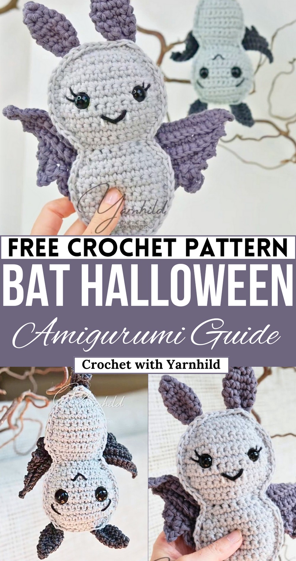 Diy Crochet Bat For Halloween