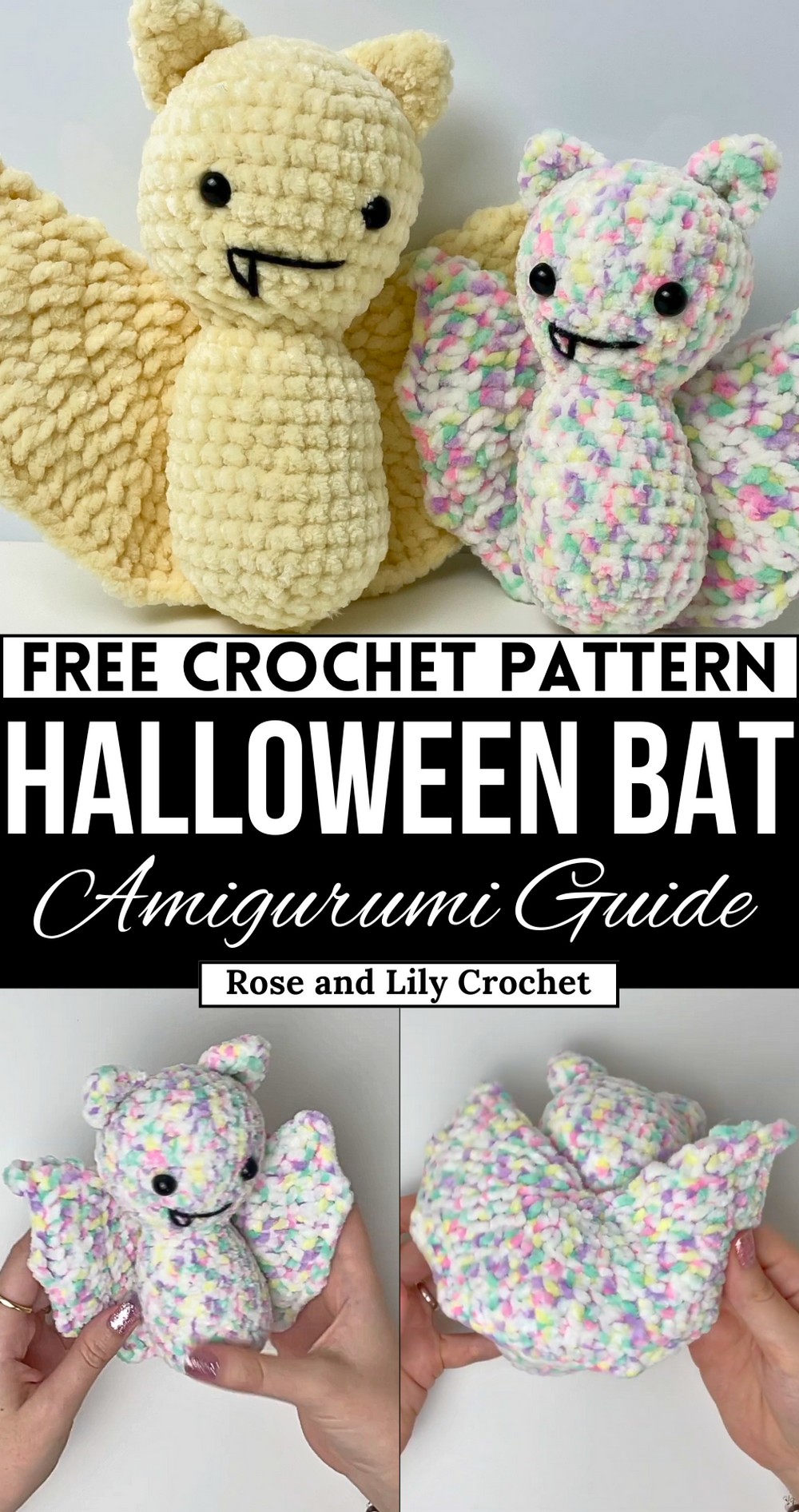 Easy Crochet Bat Pattern