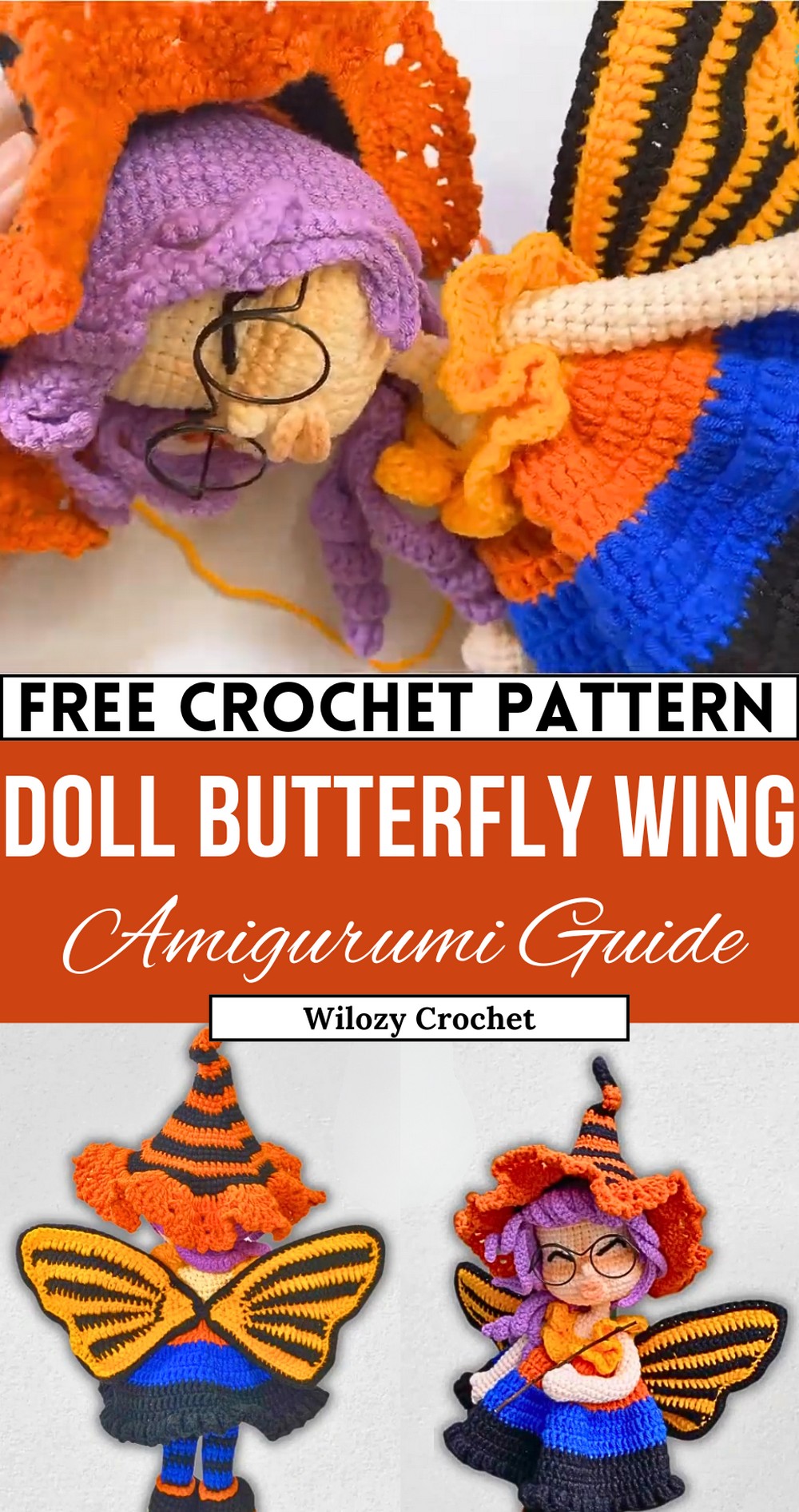 How To Crochet A Doll Crochet A Butterfly Wing