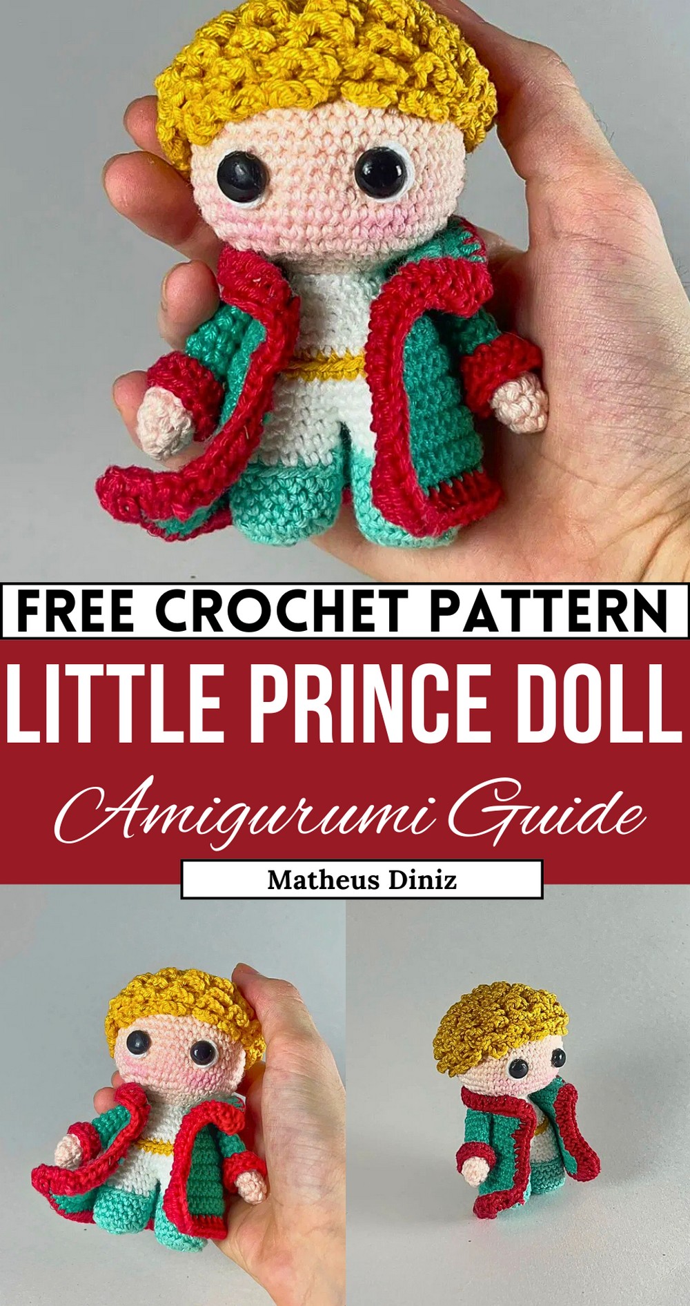 How To Crochet Little Prince Toy Doll