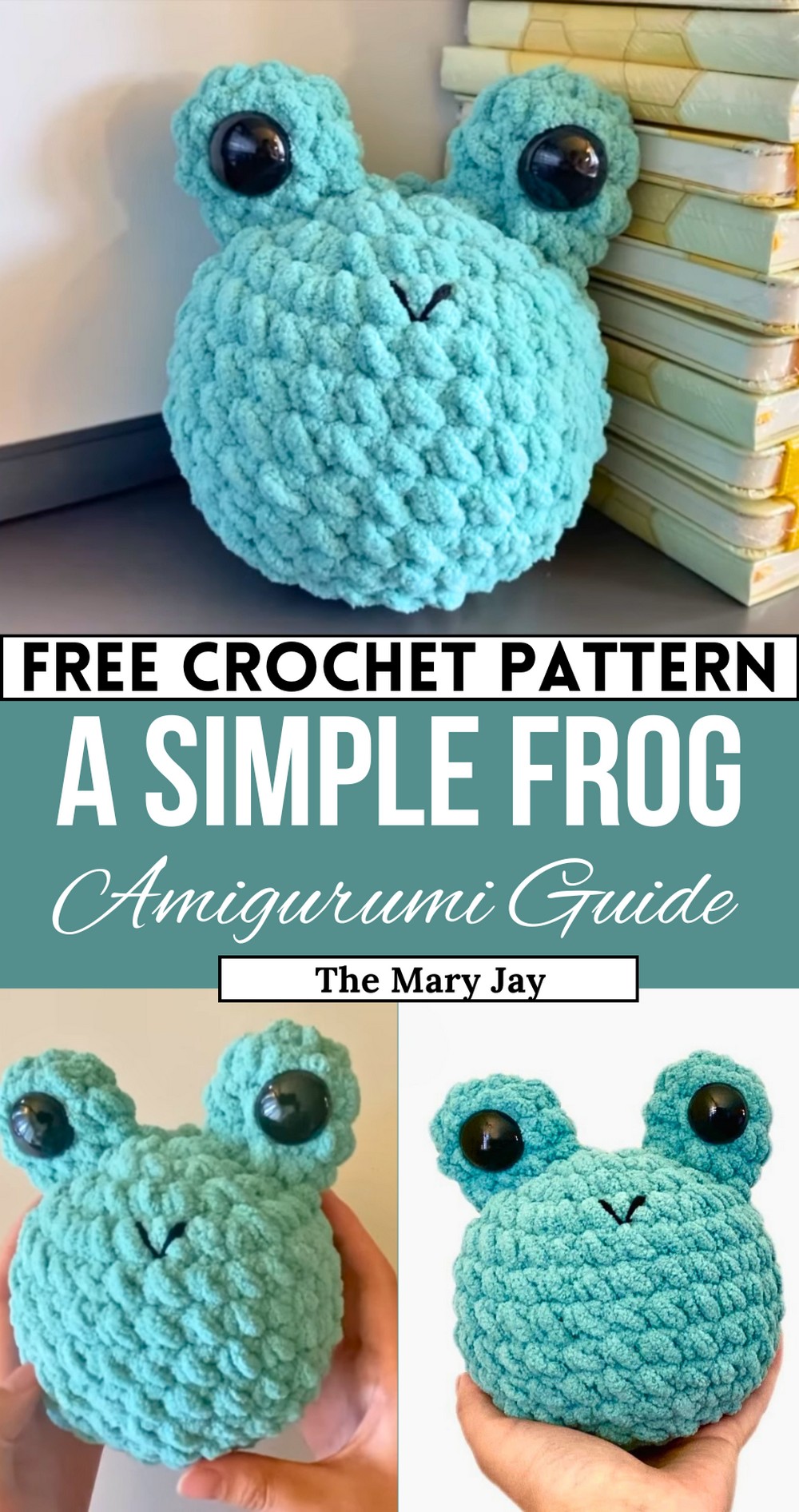 How To Crochet a Simple Frog