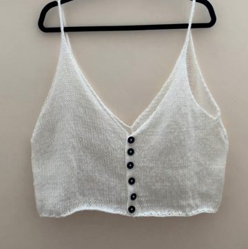 Knit Cozy Camisole Top Pattern (1)