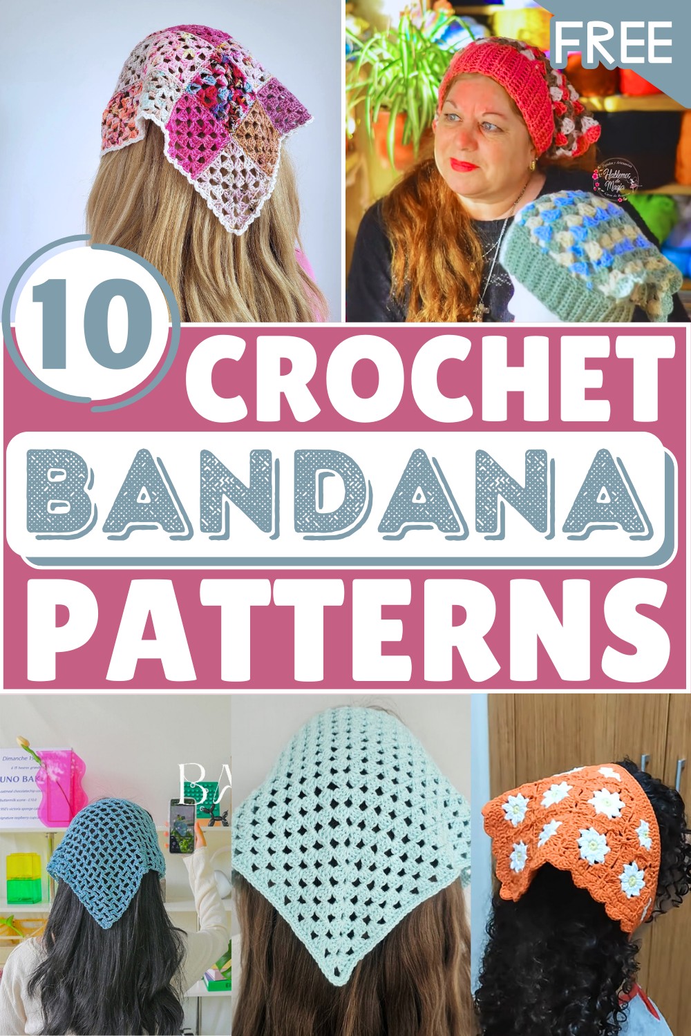 Best Free Crochet Bandana Pattern Ideas 1