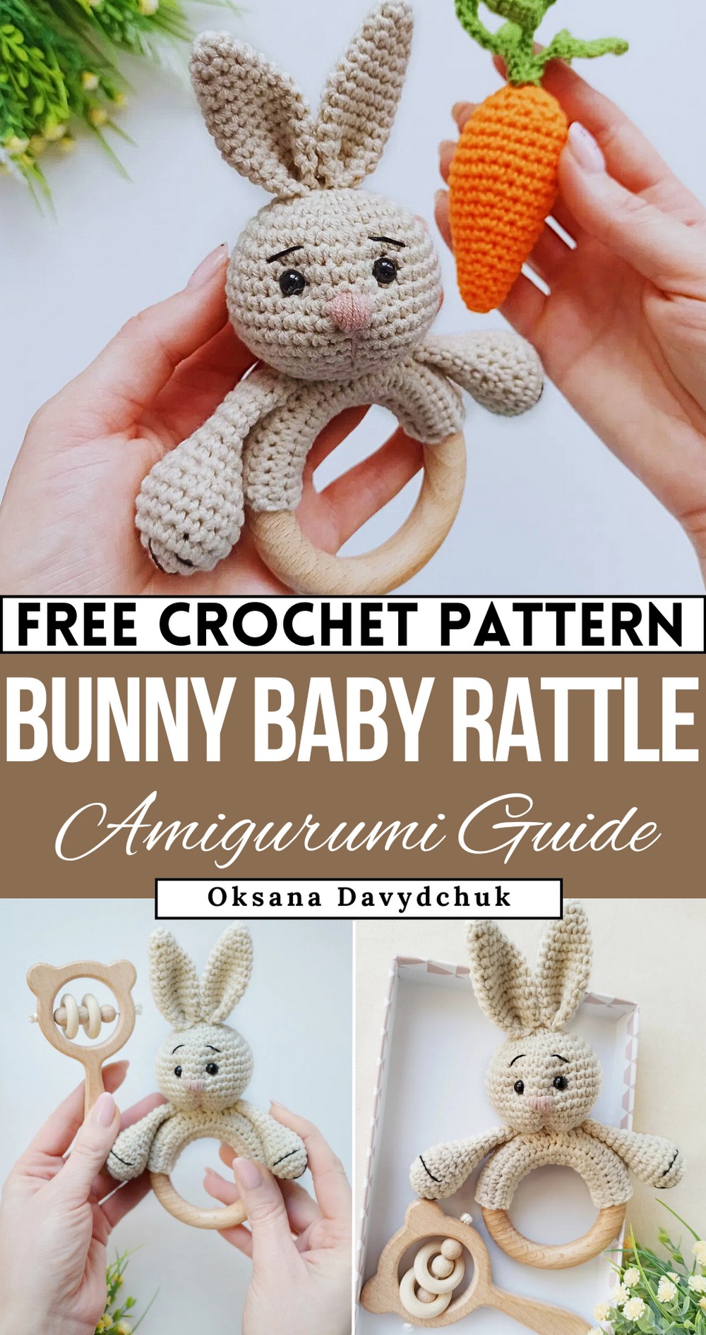 Bunny Baby Rattle