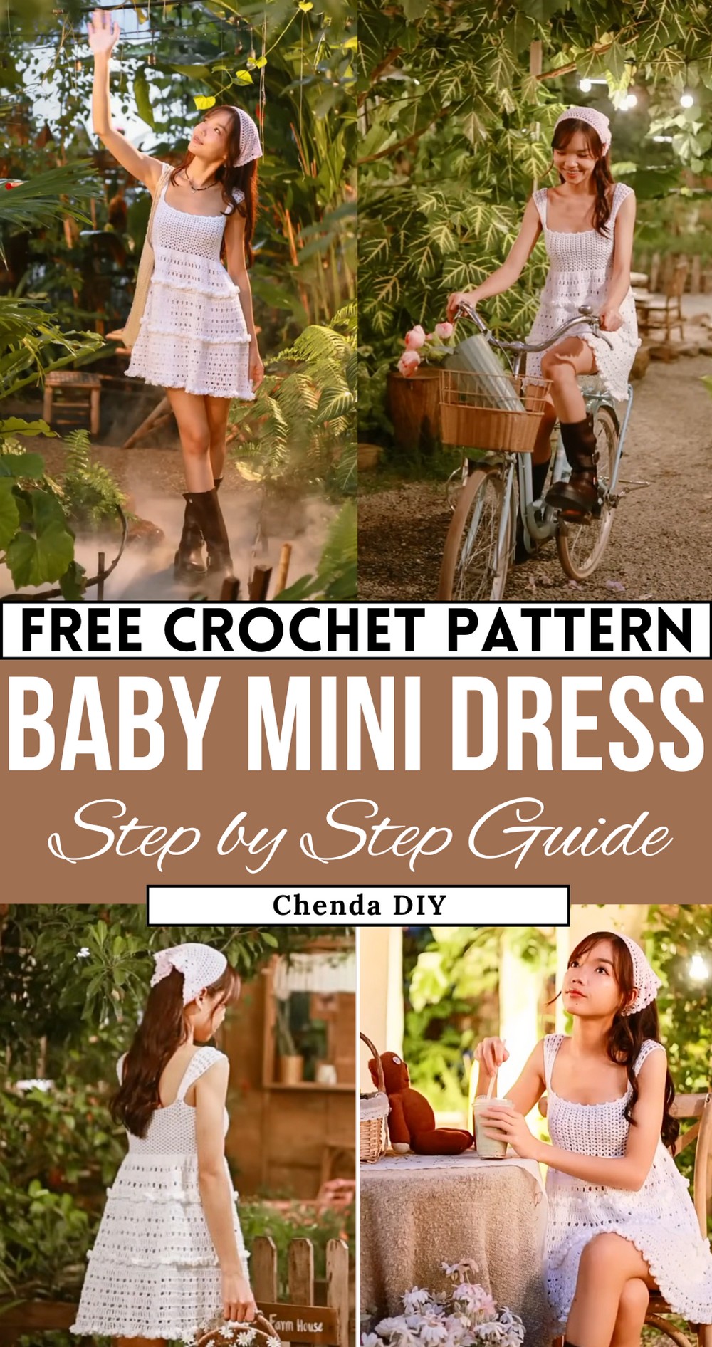 Crochet Baby Mini Dress Tutorial