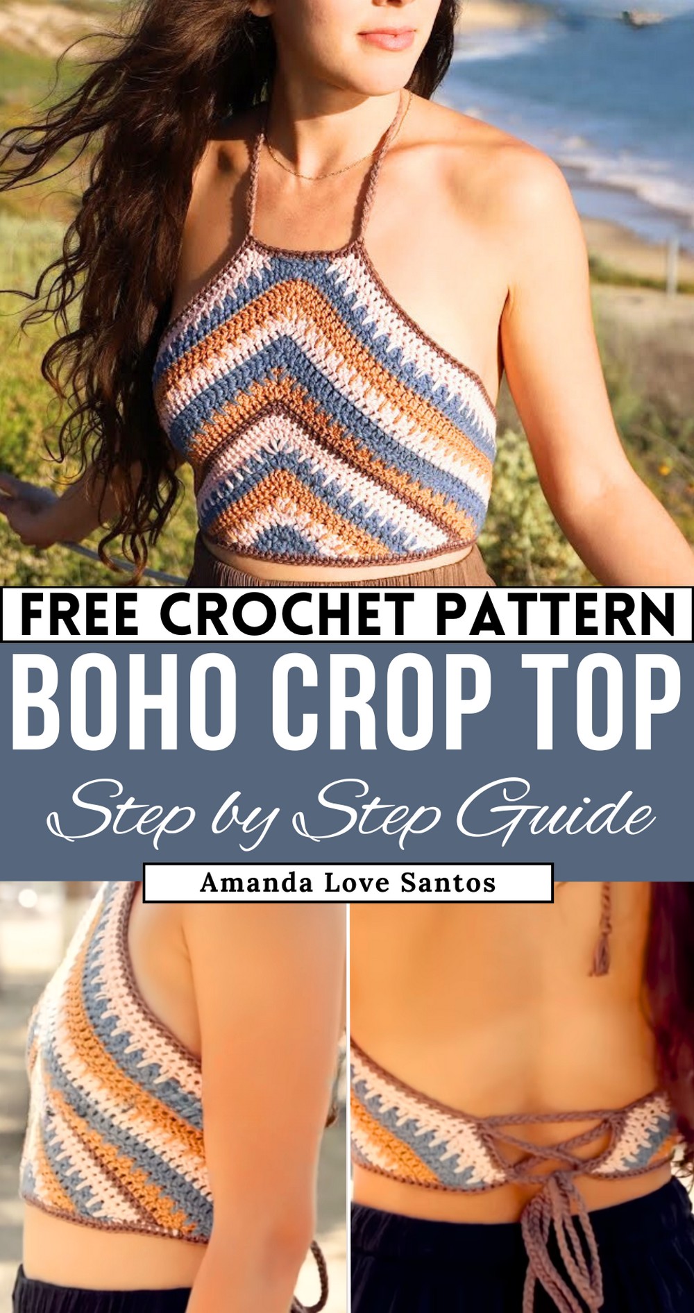Crochet Boho Crop Top Tutorial