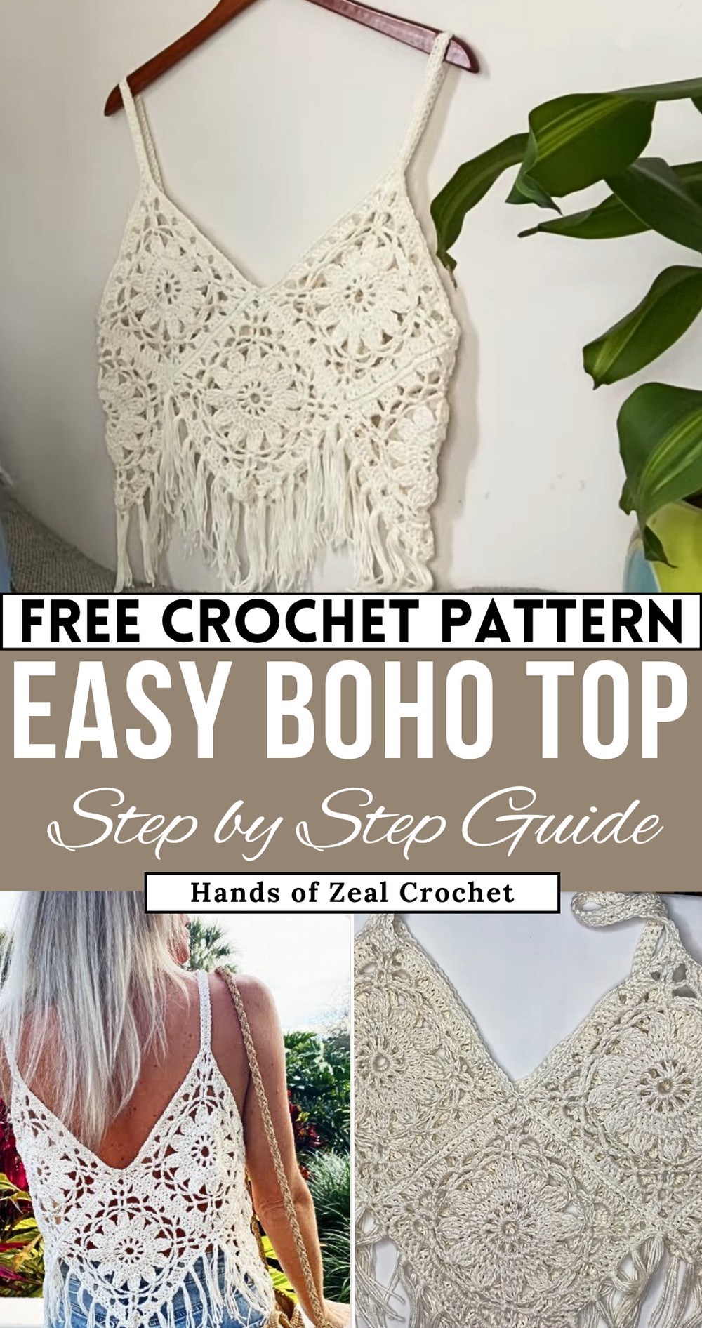 Crochet Boho Top Tutorial 1