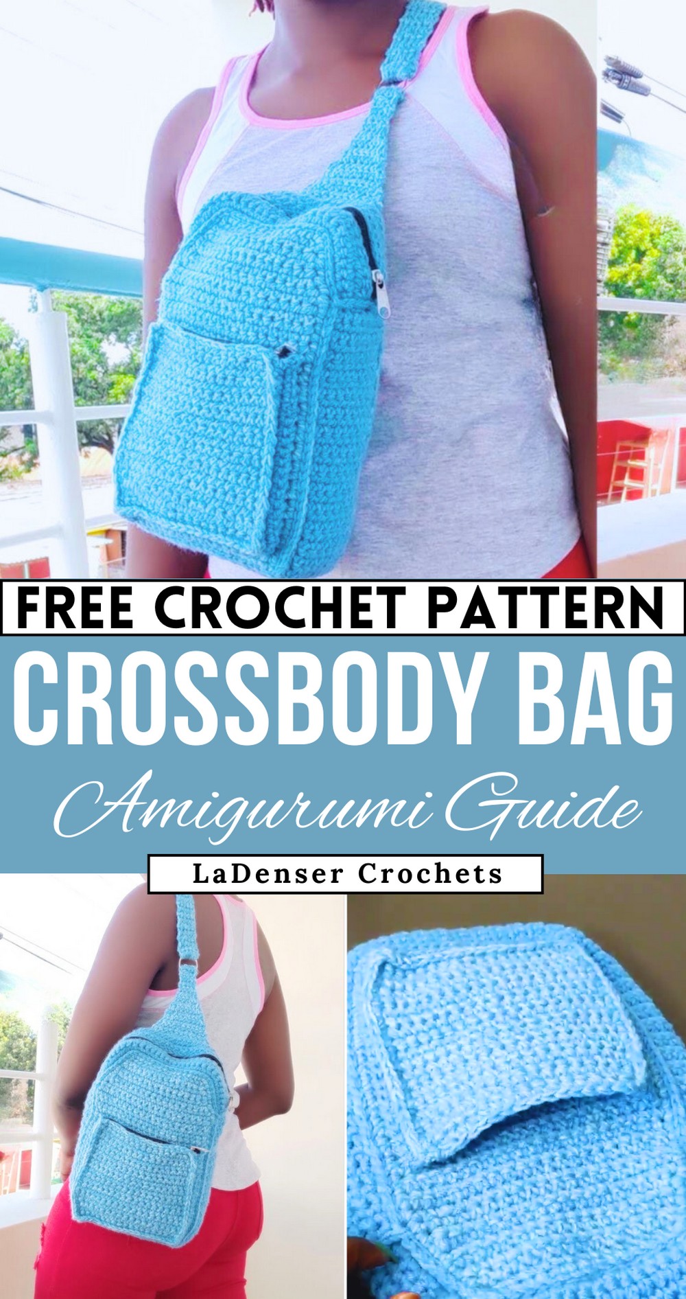 Crochet Crossbody Bag