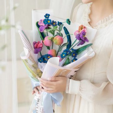 Crochet Flower Bouquet