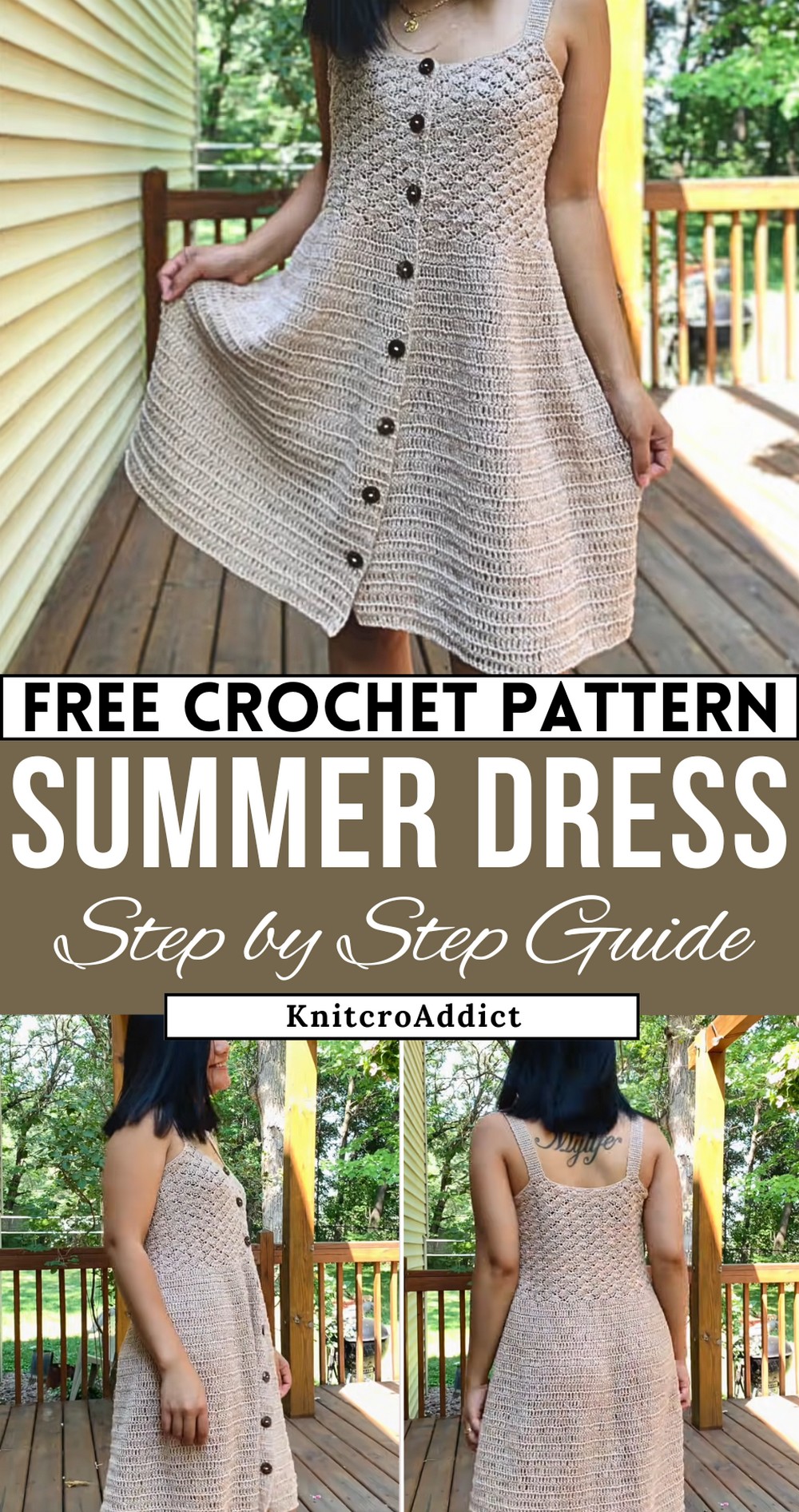 Crochet a Summer Dress Tutorial