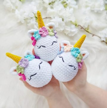 Cute Amigurumi Unicorns Free Crochet Patterns