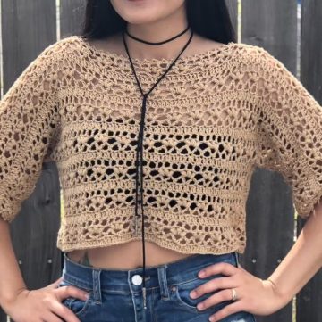 Loose Crochet Summer Tops Free Patterns