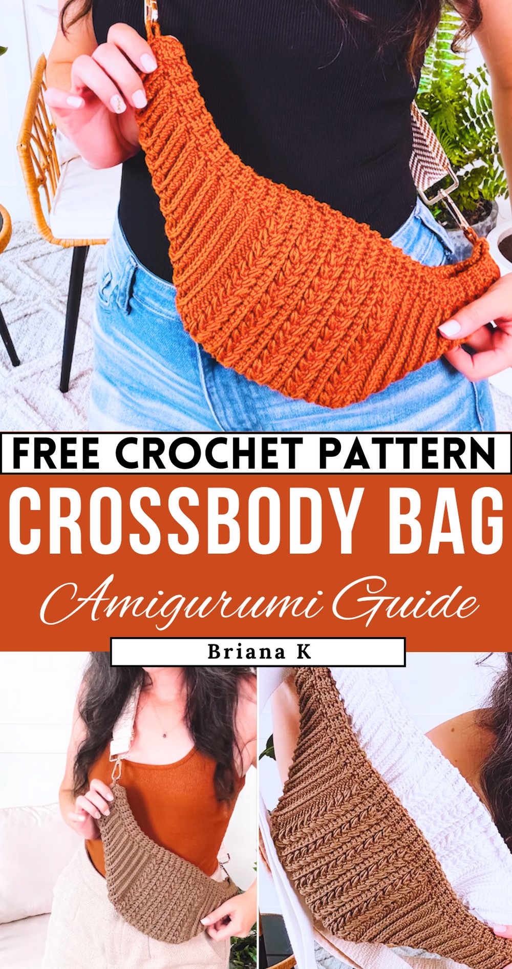 Summer House Crochet Crossbody Bag Tutorial