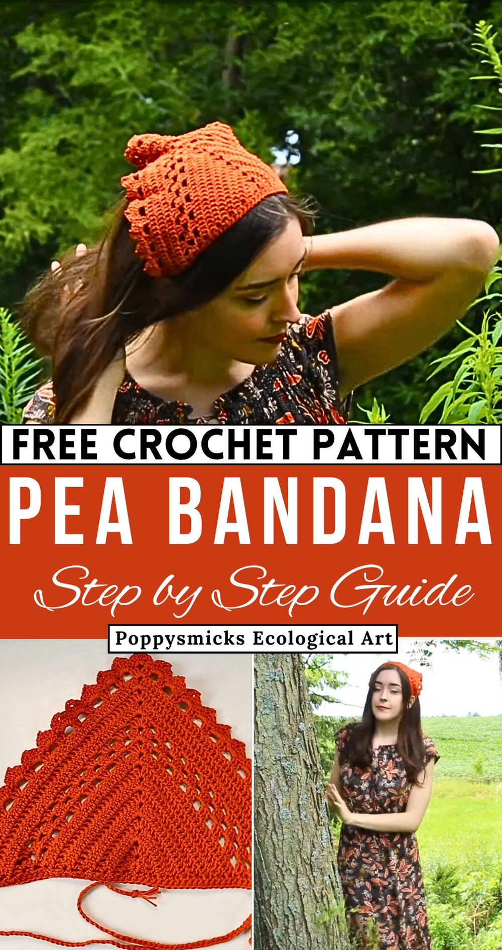 Sweet Pea Bandana Crochet Tutorial Beginner Friendly