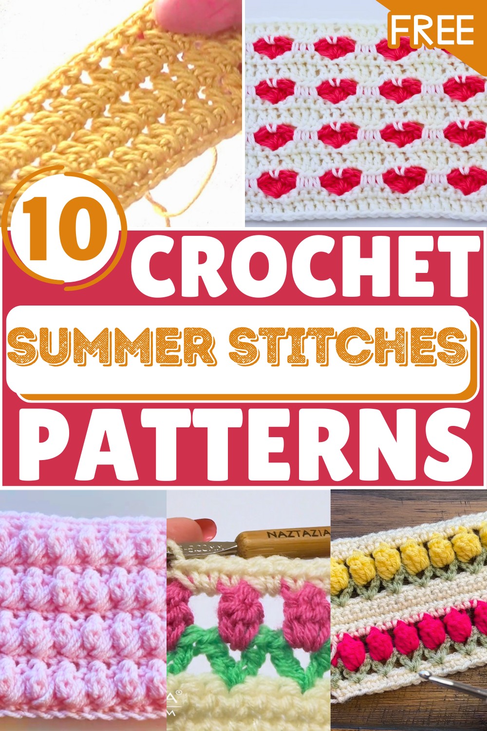Sweet Summer Stitches – Free Crochet Patterns 1