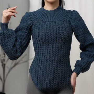 Trendy Sweaters – Free Crochet Patterns