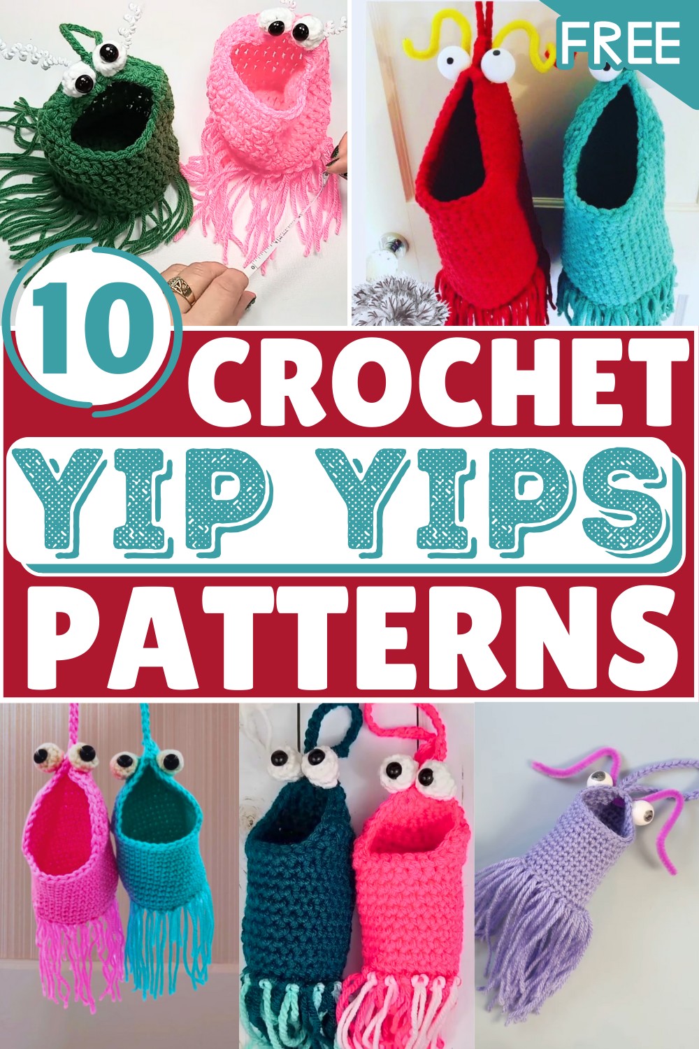 Yip Yips Free Crochet Pattern 1