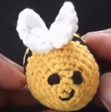 Crochet Mini Bee Amigurumi