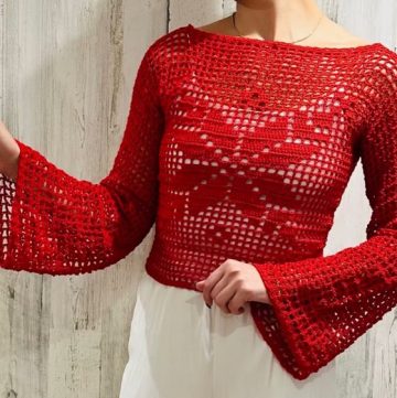 Crochet Blouse For Women