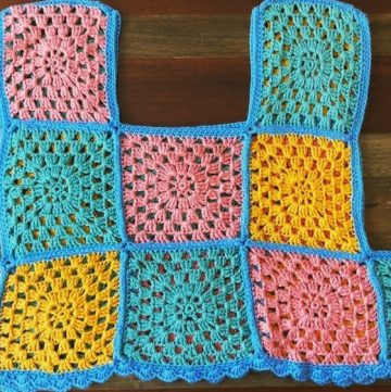 Crochet Summer Granny Vest