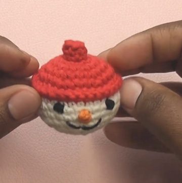 Crochet Snowman Amigurumi