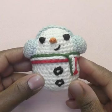Crochet Snowman Amigurumi