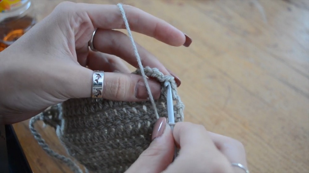 Crochet Cross Bikini Top