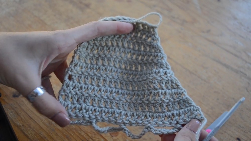 Crochet Cross Bikini Top